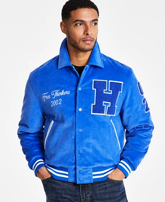 Hudson Men's Corduroy Varsity Jacket