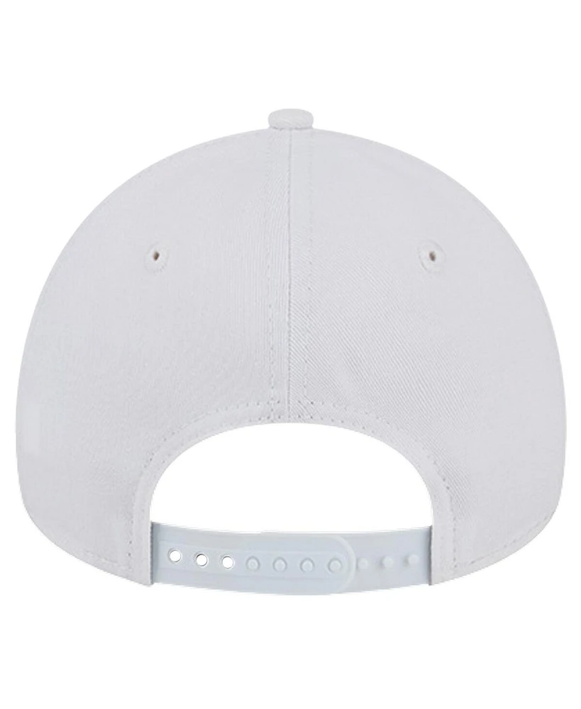New Era Men's White Houston Astros Tc A-Frame 9FORTY Adjustable Hat