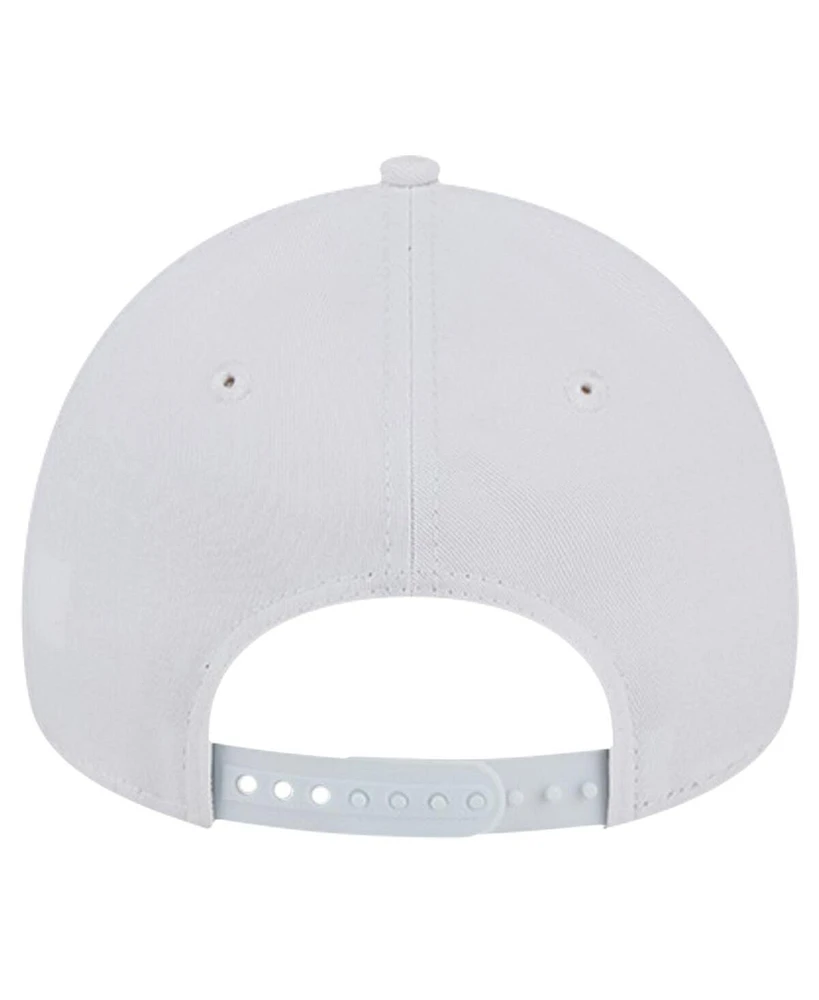 New Era Men's White Montreal Expos Tc A-Frame 9FORTY Adjustable Hat