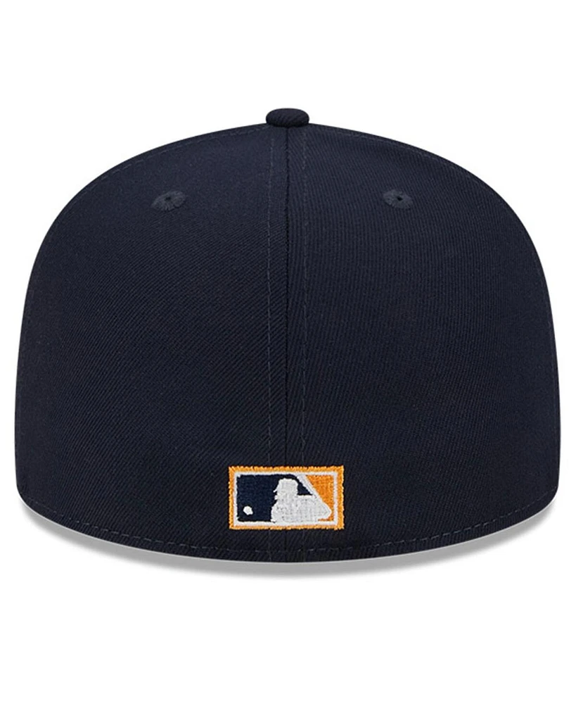 New Era Men's Navy Houston Astros Big League Chew Team 59FIFTY Fitted Hat