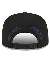 New Era Men's Black New England Patriots Captain Snapback Hat