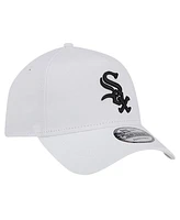 New Era Men's White Chicago White Sox Tc A-Frame 9FORTY Adjustable Hat