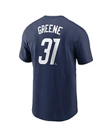 Nike Men's Riley Greene Navy Detroit Tigers 2024 City Connect Fuse Name Number T-Shirt