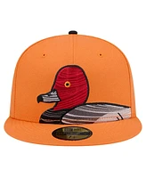 New Era Men's Orange Aberdeen IronBirds Theme Night Decoys 59FIFTY Fitted Hat