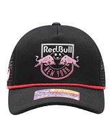 Fan Ink Men's Black New York Red Bulls Atmosphere Trucker Adjustable Hat