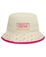 New Era Men's White Red Bull Racing Miami Grand Prix Bucket Hat