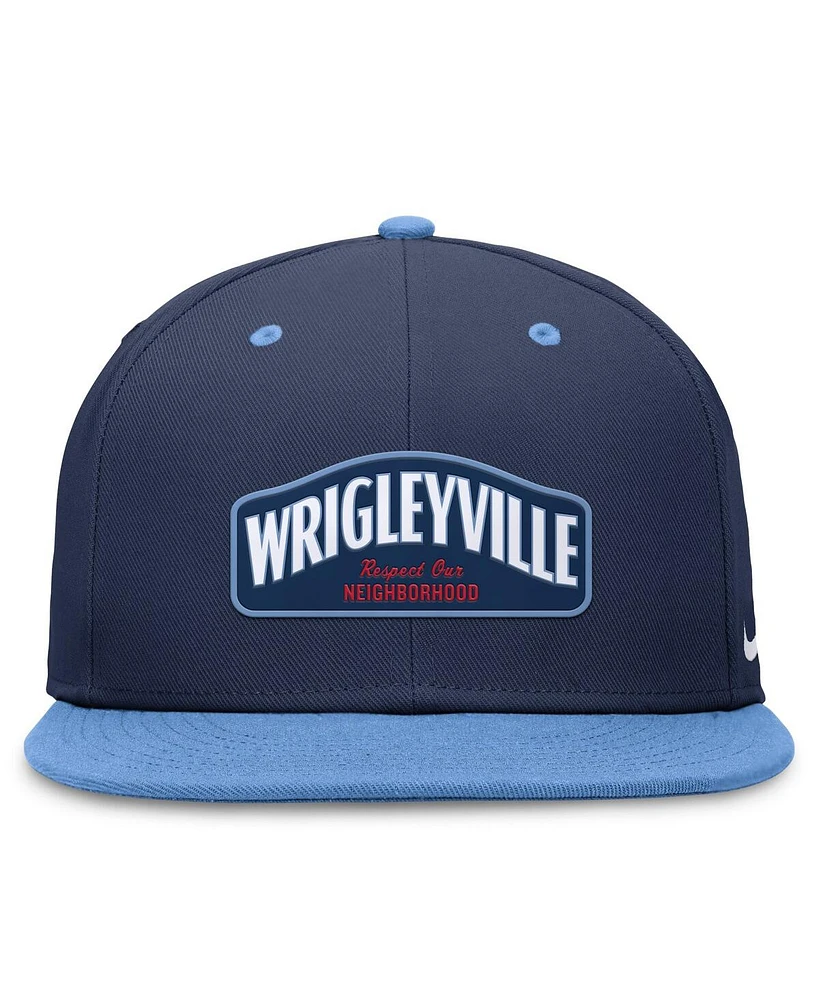 Nike Men's Navy/Light Blue Chicago Cubs City Connect True Fitted Hat