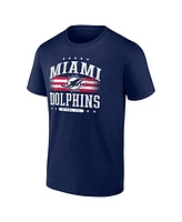 Fanatics Men's Navy Miami Dolphins Americana T-Shirt