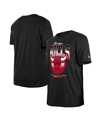 New Era Men's and Women's Black Chicago Bulls Summer Classics T-Shirt