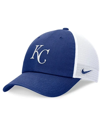 Nike Men's Royal Kansas City Royals Evergreen Club Trucker Adjustable Hat