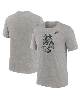 Nike Men's Michigan State Spartans Blitz Evergreen Legacy Primary Tri-Blend T-Shirt