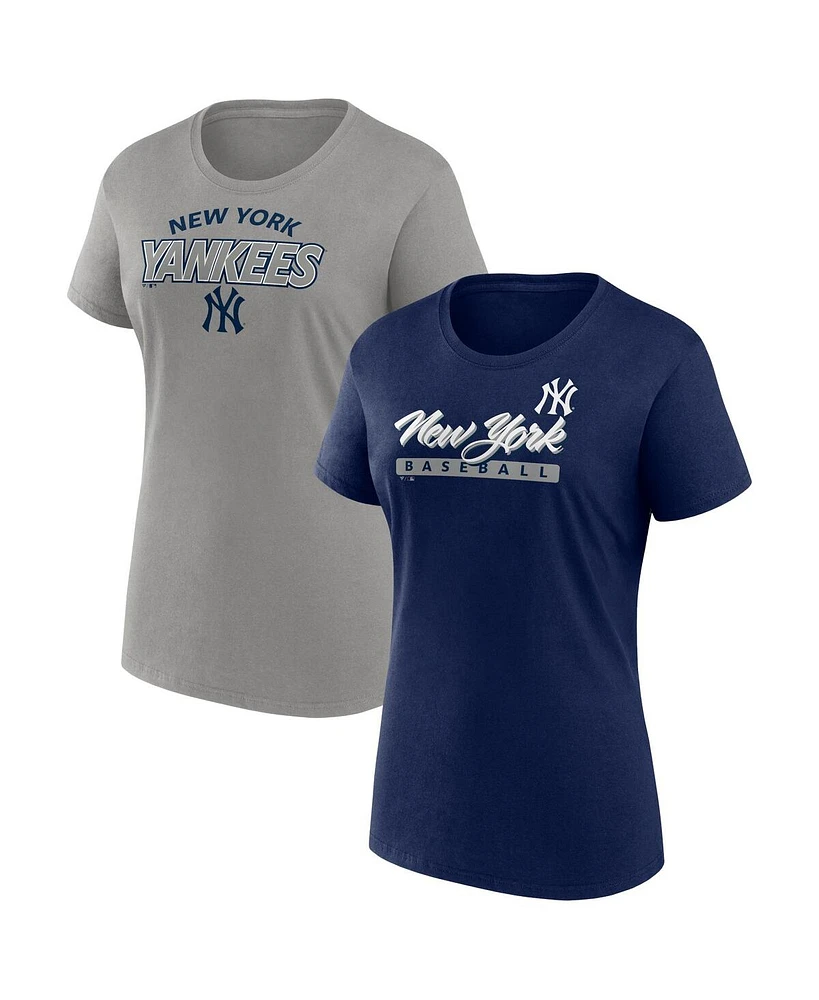 Fanatics Women's New York Yankees Risk Combo Pack T-Shirt