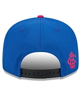 New Era Men's Royal/Black Los Angeles Angels Watermelon Big League Chew Flavor Pack 9FIFTY Snapback Hat