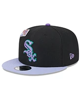 New Era Men's Black/Purple Chicago White Sox Grape Big League Chew Flavor Pack 9FIFTY Snapback Hat