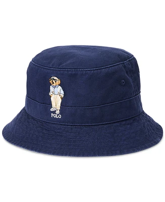 Polo Ralph Lauren Men's Bear Twill Bucket Hat