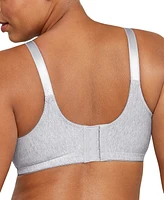 Bali Double Support Cotton Wireless Bra with Cool Comfort 3036