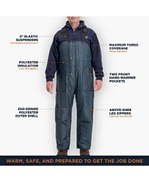 RefrigiWear Big & Tall Econo-Tuff Lightweight Fiberfill Insulated High Bib Overalls