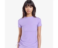 Calypsa Women's Mock Neck Adele Swim Top