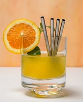 Rsvp International Endurance Stainless Steel 4 Piece 5" Straw Set