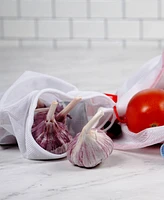 Rsvp International Polyester 3 Piece 12" x 16.25" Mesh Produce Bags Set