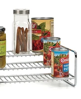 Rsvp International Stainless Steel 11" x 8.5" x 4" 3 Tier Spice/Can Rack