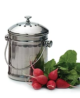 Rsvp International Endurance Stainless Steel 1/2 Gallon Compost Pail