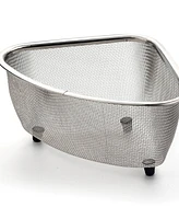 Rsvp International Endurance Stainless Steel 9"x7"x4" In-Sink Mesh Corner Basket