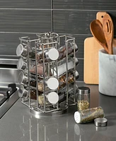 Rsvp International 101 Piece 5.75" x 10.5" Revolving Spice Rack Jar Set
