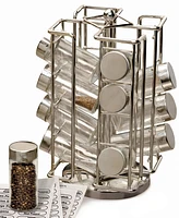 Rsvp International 101 Piece 5.75" x 10.5" Revolving Spice Rack Jar Set