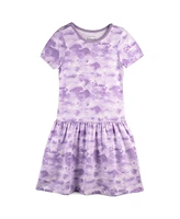 Mightly Girls Fair Trade Organic Cotton Short Sleeve Drop Waist Dress