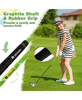 Costway Junior Complete Golf Club Set for Kids Age 11-13 Years Old Practice