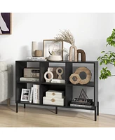 6 Cube Storage Shelf Organizer Bookcase Square Cubby Cabinet Bedroom