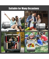 70 Quart Portable Electric Car Cooler Refrigerator Compressor Freezer Camping