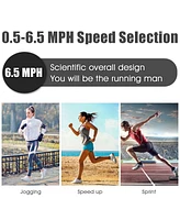 Costway 1.0HP Folding Treadmill Electric Support Motorized