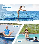 Costway 1 pcs 10.5 Inflatable Stand Up Paddle Board Sup Surfboard