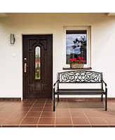 Garden Bench Outdoor Furniture Porch Path Loveseat Chair