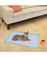 Costway 300 Pcs 17'' X 24'' Puppy Pet Pads Dog Cat Wee Pee Piddle Pad Training Underpads