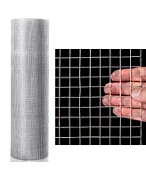 Costway 48'' x 50' 1/2inch Wire Fence Mesh Cage Roll Garden 19 Gauge