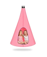 32'' Kids Nest Swing Chair Hanging Hammock Seat for Indoor Outdoor