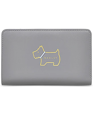 Women's Heritage Dog Outline Mini Flap Over Wallet