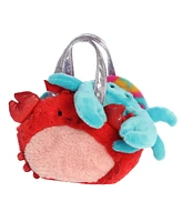 Aurora Small Crab Fancy Pals Fashionable Plush Toy Blue 6.5"