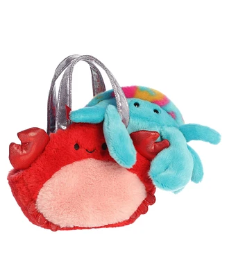 Aurora Small Crab Fancy Pals Fashionable Plush Toy Blue 6.5"
