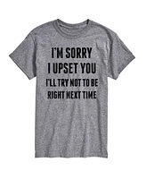 Hybrid Apparel Sorry I Upset You Men's Short Sleeve Tee