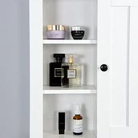 Bathroom Wooden Wall Cabinet With A Door 20.86x5.71 X 20 Inch