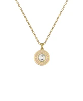 Ted Baker Jewelry Cherlie: Crystal Button Pendant Necklace