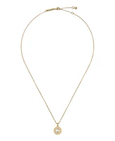 Ted Baker Jewelry Cherlie: Crystal Button Pendant Necklace