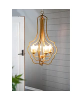 Adjustable Chain Light Fixture for Kitchen, Dining, Foyer