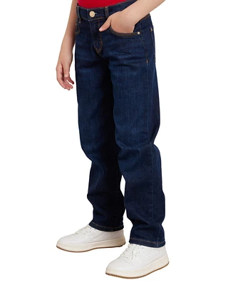 Guess Big Girls Denim 5 Pocket Straight Jeans