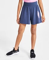 Nike Big Girls Sportswear Pull-On Jersey Shorts