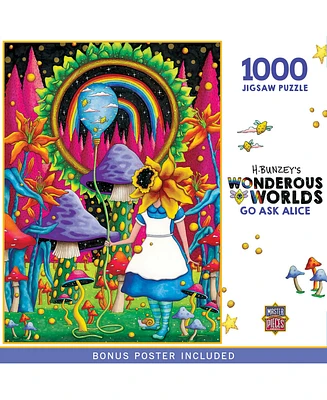 MasterPieces Puzzles MasterPieces Wonderous Worlds - Go Ask Alice 1000 Piece Jigsaw Puzzle